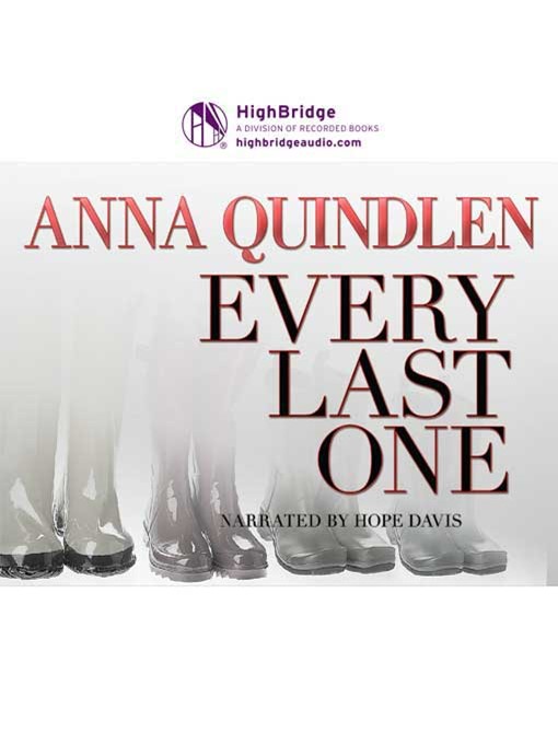 Title details for Every Last One by Anna Quindlen - Available